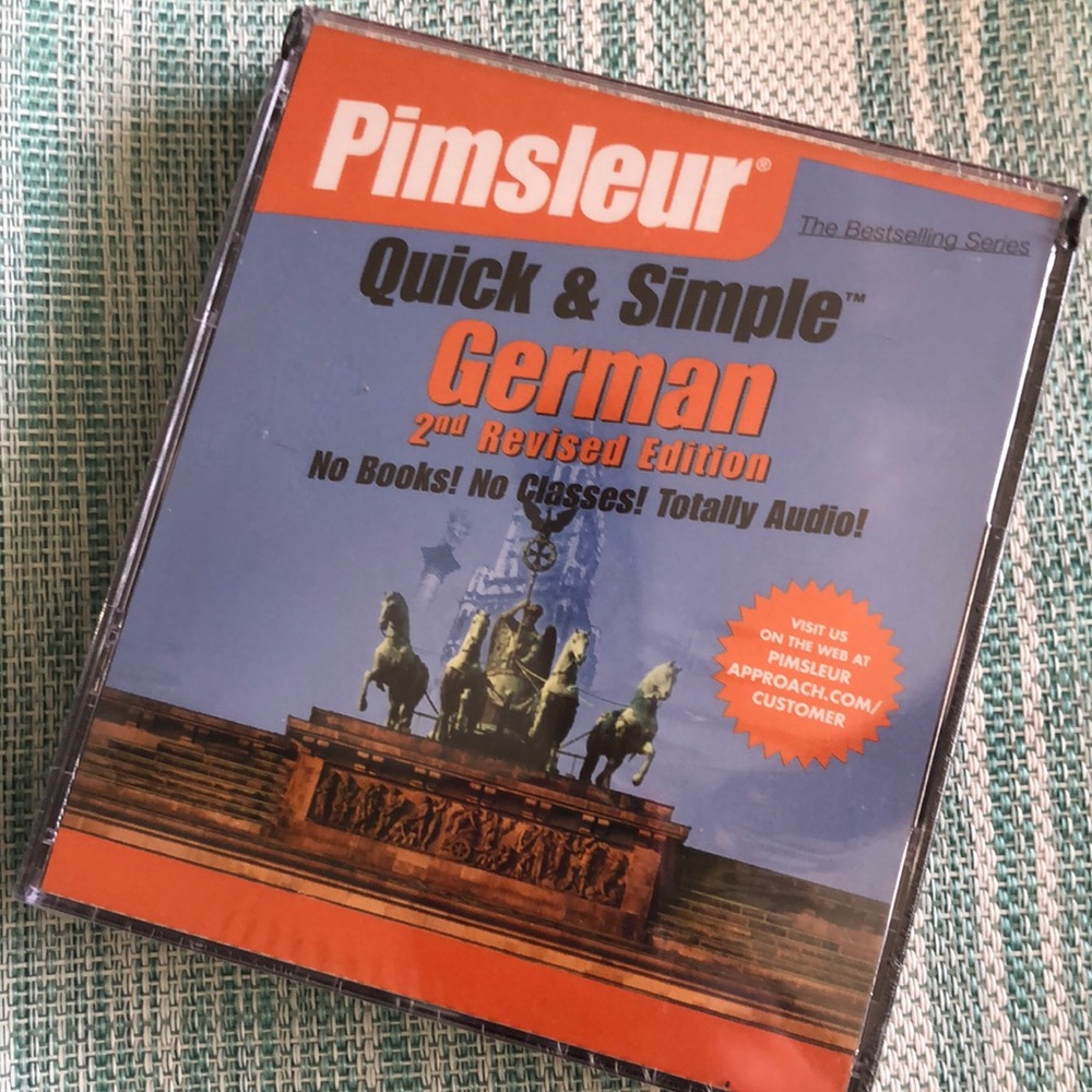 Learn a Language! New/Wrapped Pimsleur GERMAN